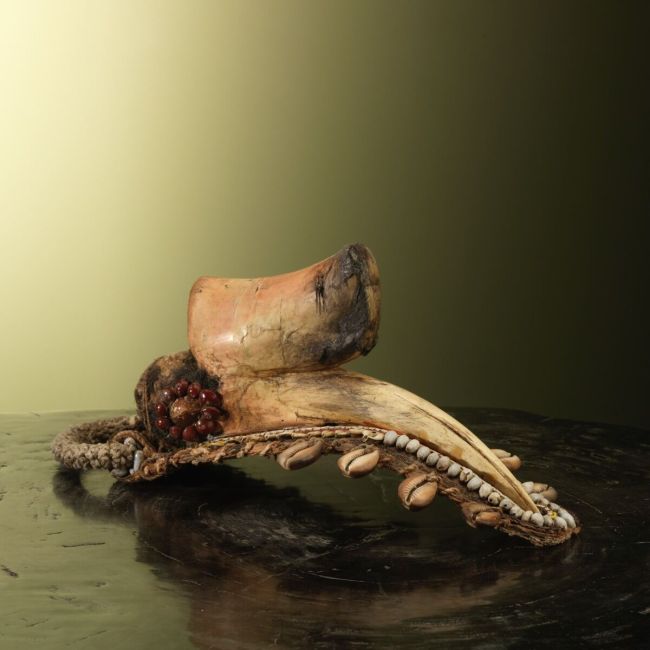 3400 Hornbill Skull Tribal
